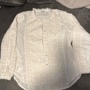 Long sleeves white shirt